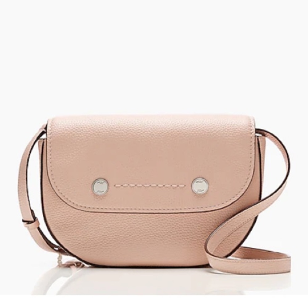 J.CREW Bristol Crossbody Bag Pebbled Leather